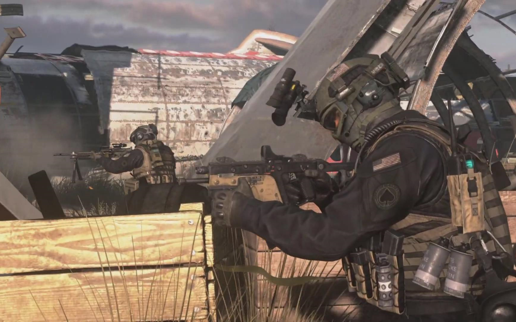 《使命召唤:现代战争2 remastered》npc混战:影子部队8分钟激战