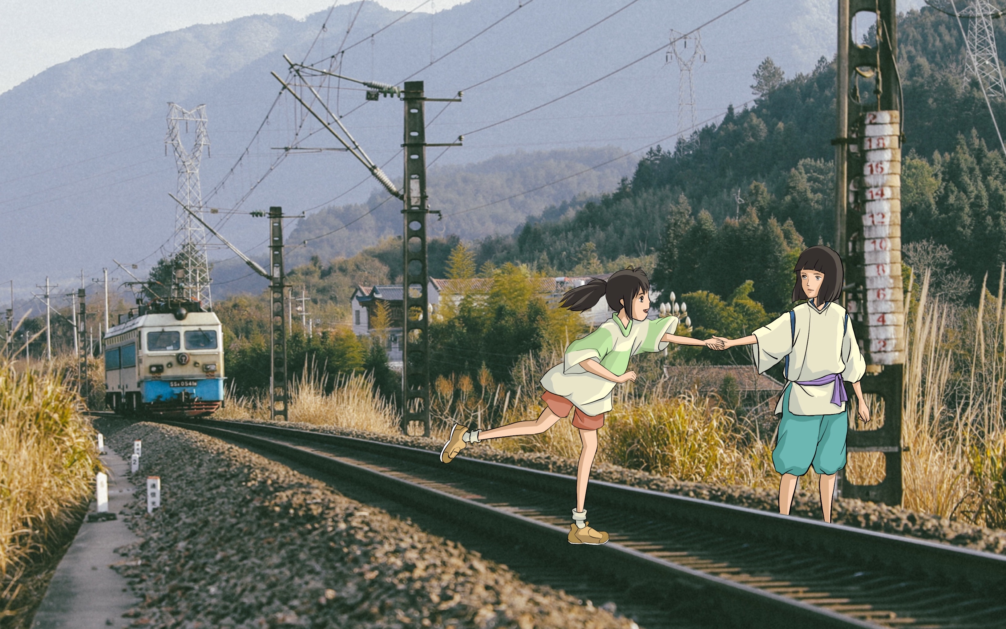 【ipad】千与千寻-摄影和绘画的碰撞