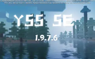 Скачать видео: 基岩版延迟渲染光影YSS SE现已实现水面反射