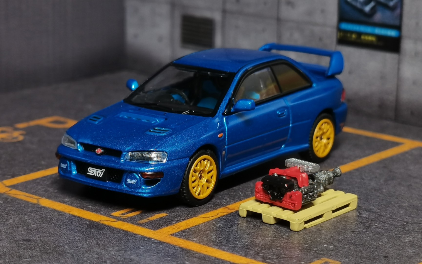 期盼已久的22B,预订玩家的性价比之选!来看看HobbyJapan出品的Impreza 22B STI怎么样?哔哩哔哩bilibili