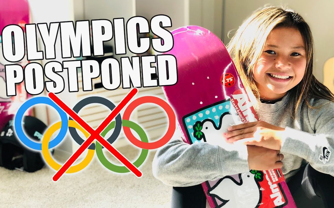 2020奥运会推迟的回olympicspostponedyoungestathleteskybrownreacts