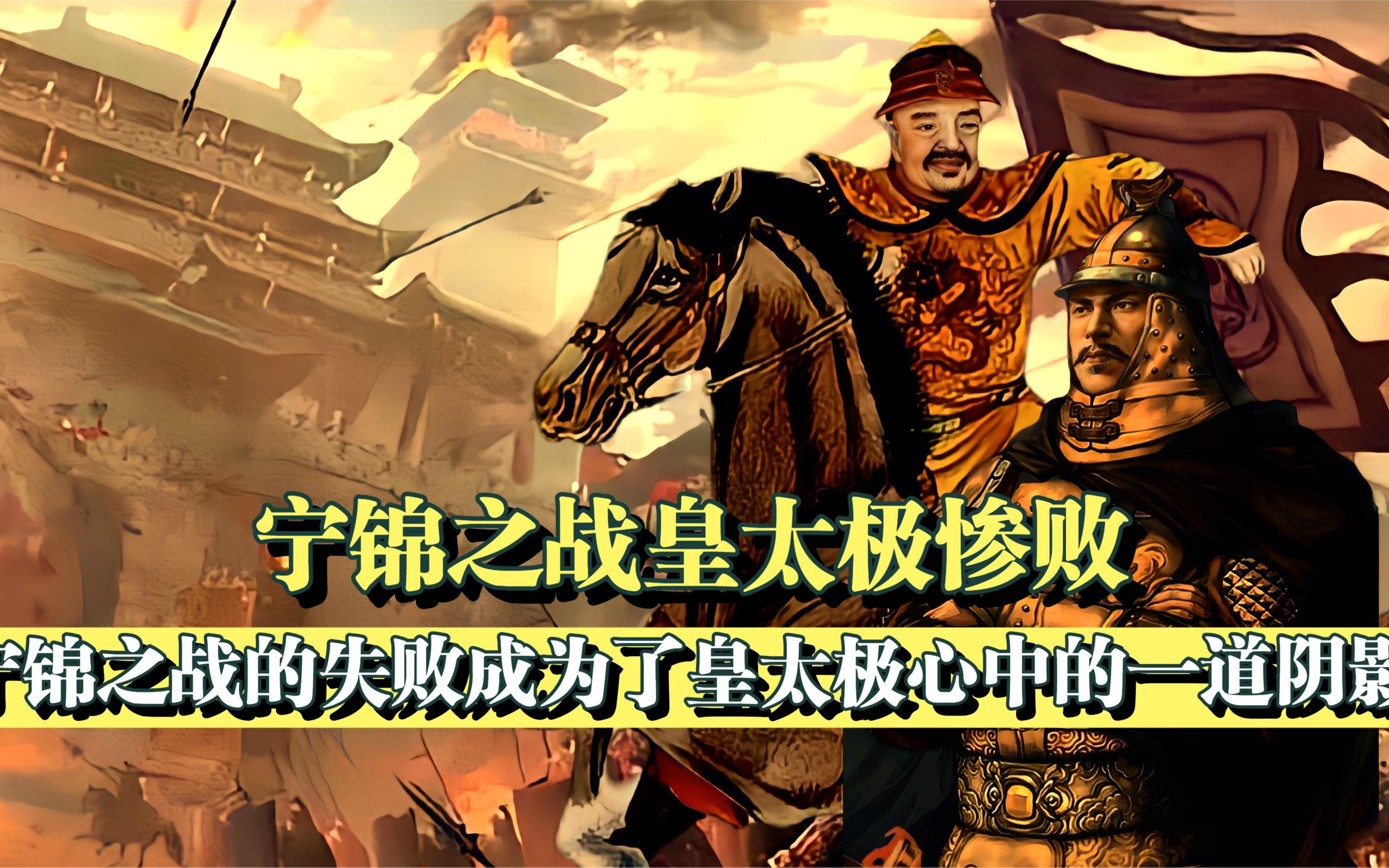 宁锦之战:皇太极十万大军发兵宁锦,袁崇焕再次重创后金军队