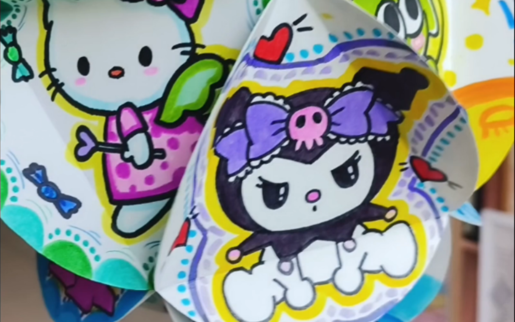 【动漫卡通】20面彩球!