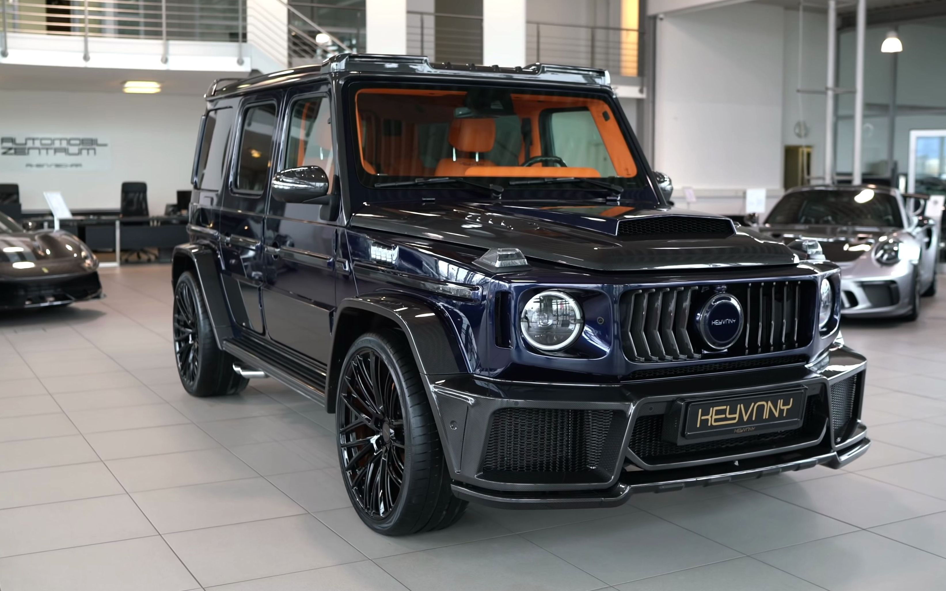 【4k】爱马仕版大g!2021款mercedes g-class keyvany hermes hp820!