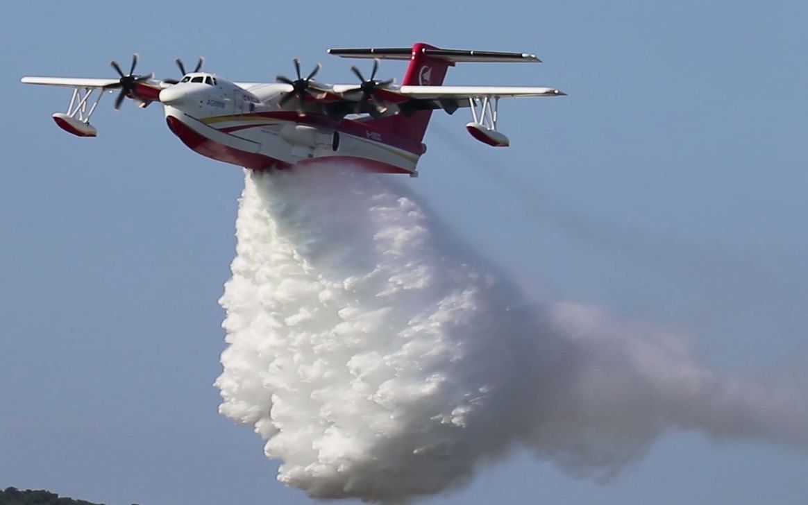 2022珠海航展 动态展示:ag-600"鲲龙"