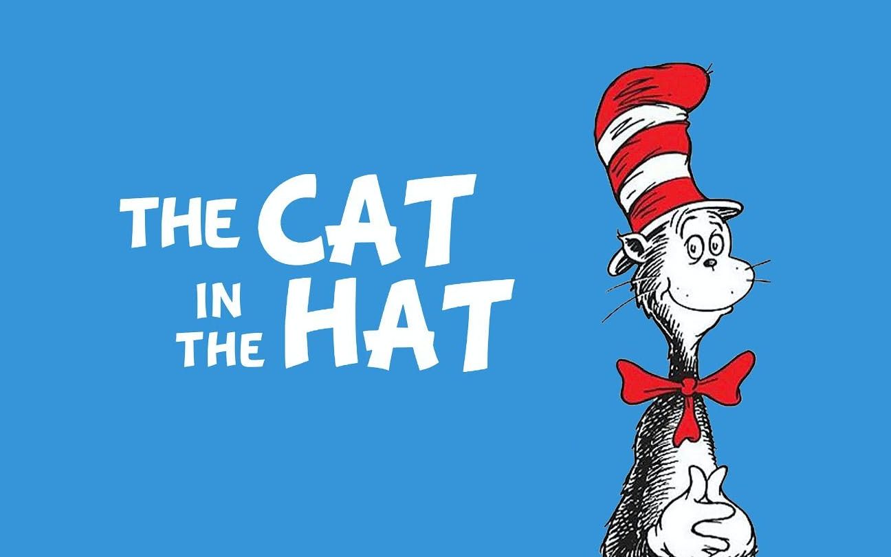 【Dr. Seuss 苏斯博士】A Cat in the Hat 戴帽子的猫(托福听力TPO43L3背景资料补充)哔哩哔哩bilibili