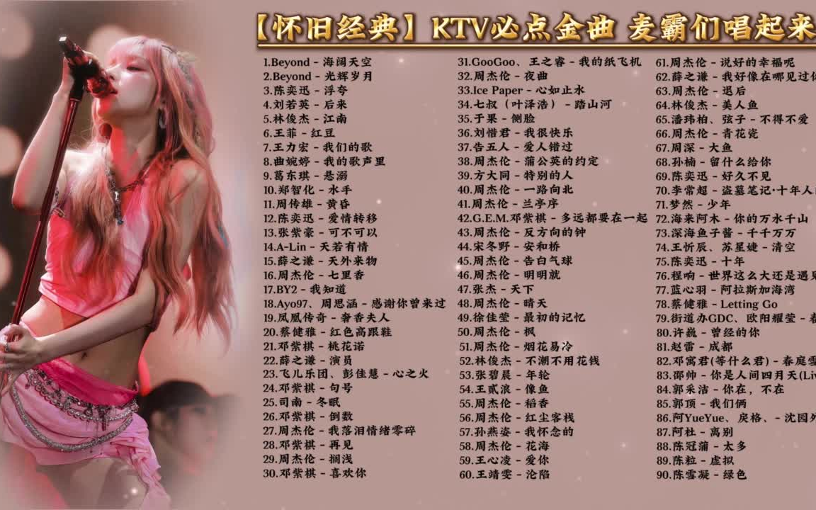 [图]【怀旧经典】 KTV必点金曲  麦霸们唱起来