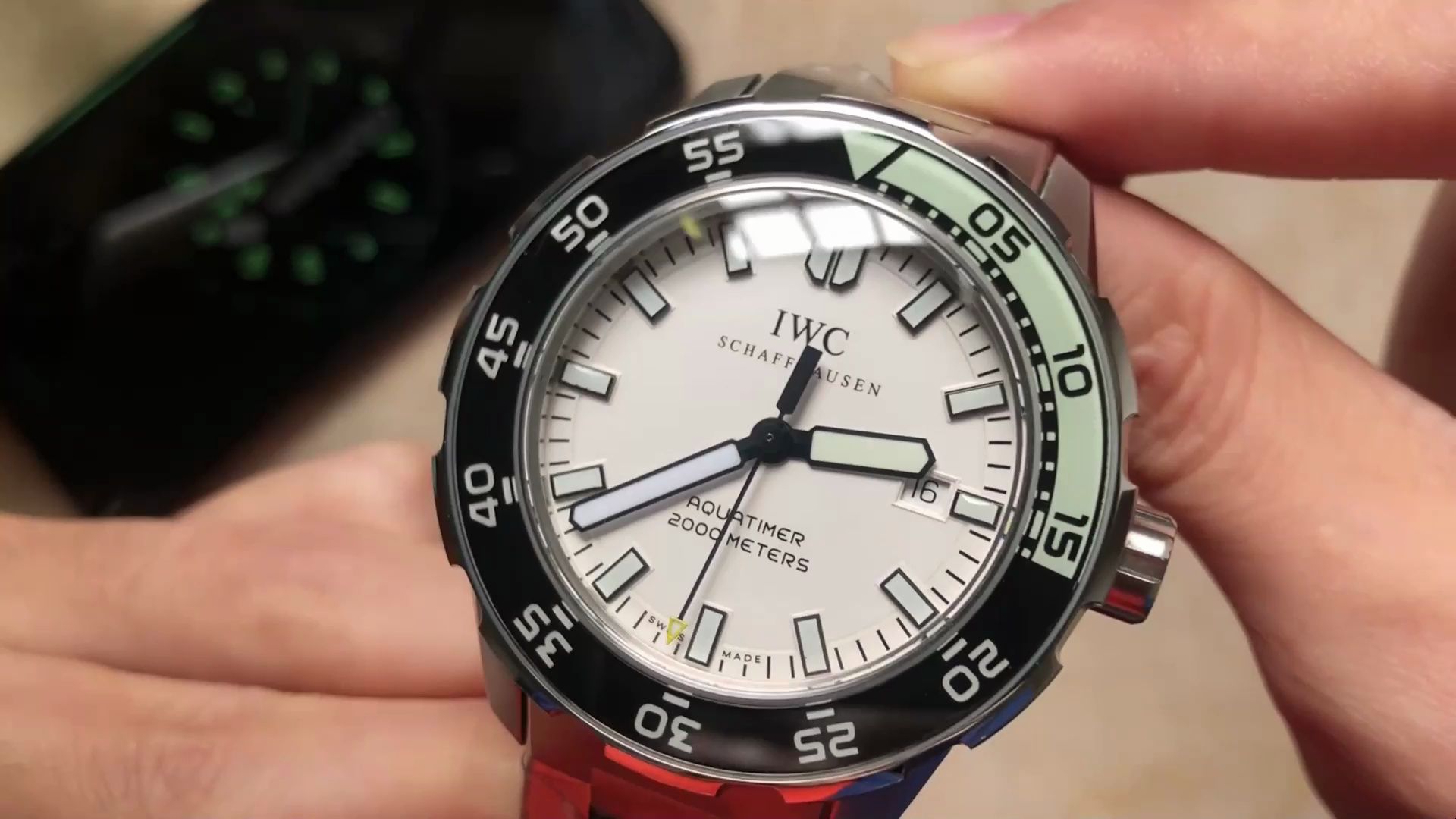 万国表海洋时计潜水表iw356805