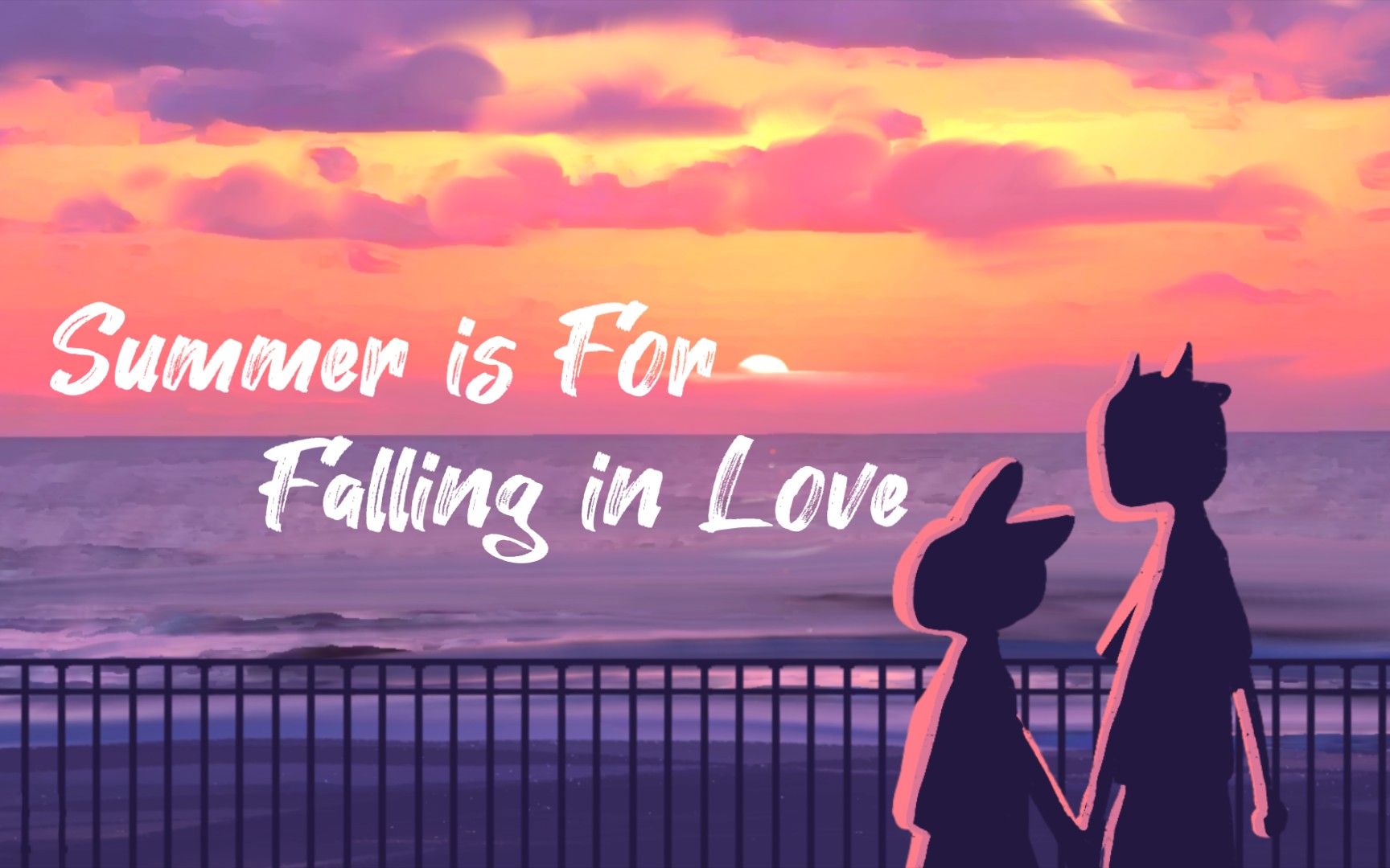 [图]【手书】Summer is for falling in love 关于兔子和羊的故事