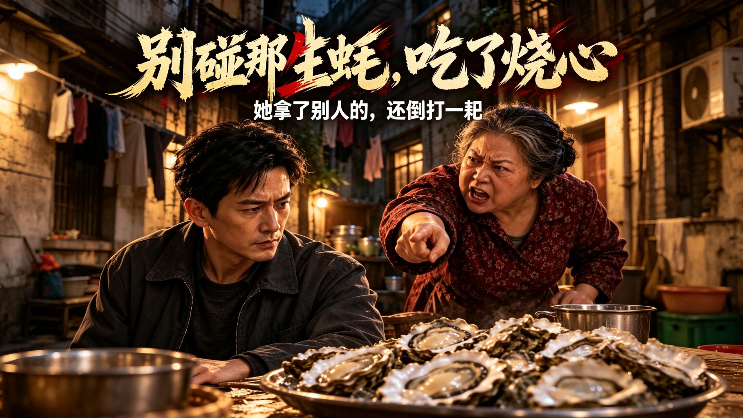 不烧心系列丨别碰那生蚝，吃了真会烧心啊【AI全民制作人】