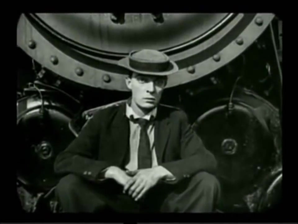 [图]【无声电影】巴斯特·基顿最棒的特技合集Best of Buster Keaton's stunts