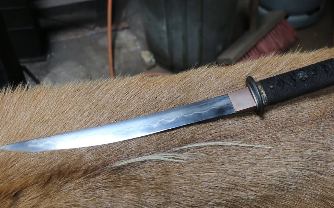 荷兰大胡子刀匠 锻造日本短刀全程 forging a tanto knife, the