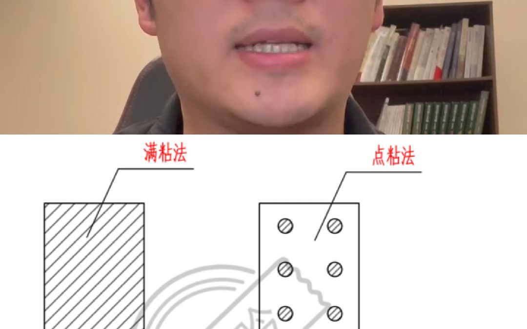 满粘法,点粘法,条粘法,空铺法的区别