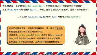 《快速念咒——MySQL入门指南》第4章第1节：建立子查询——寻找“奥蕾莉亚”