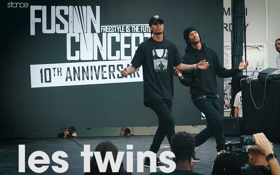 hiphop之王les twins炸出血的現場表演!