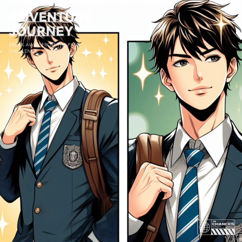 校园王子:帅气男生的制服风采