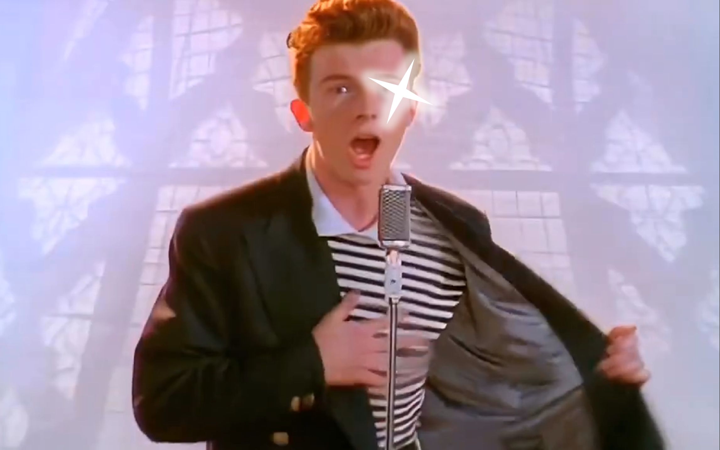 rick astley:你已经知道这个视频是什么内容了,不用点进来了