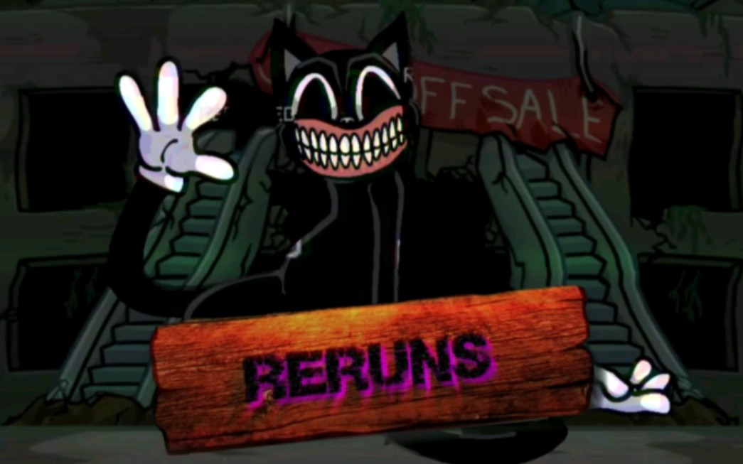 reruns v2 新版 - fnf: vs cartoon cat mod 卡通猫v2 ost (  vocal
