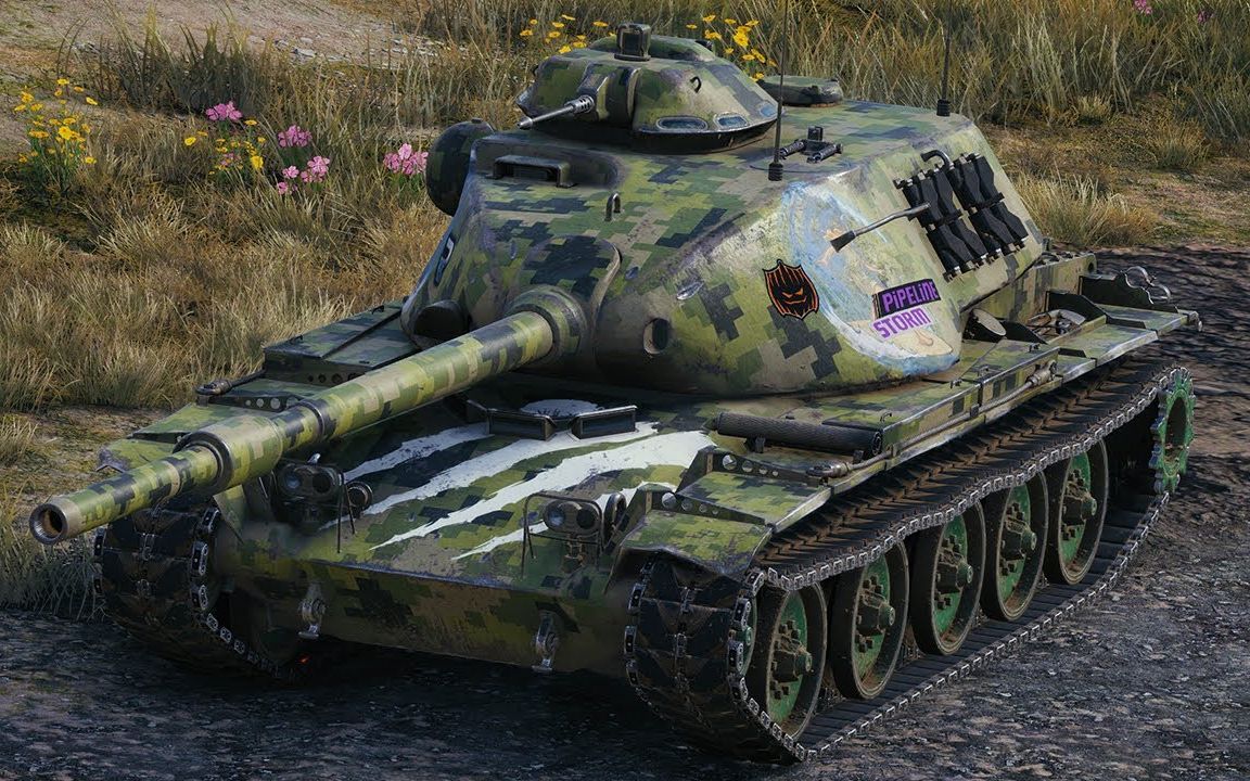world of tanks t95e6 4 kills 10,5k damage
