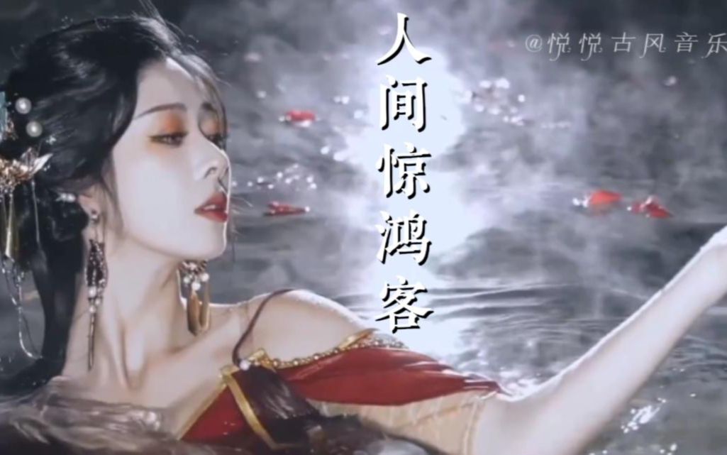 一首优美的古风歌曲《人间惊鸿客》叹人间一去风流唯少年哔哩哔哩bilibili