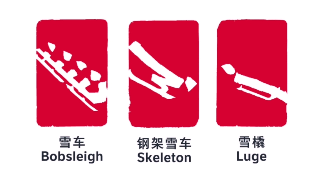 北京冬奥会雪车图标图片