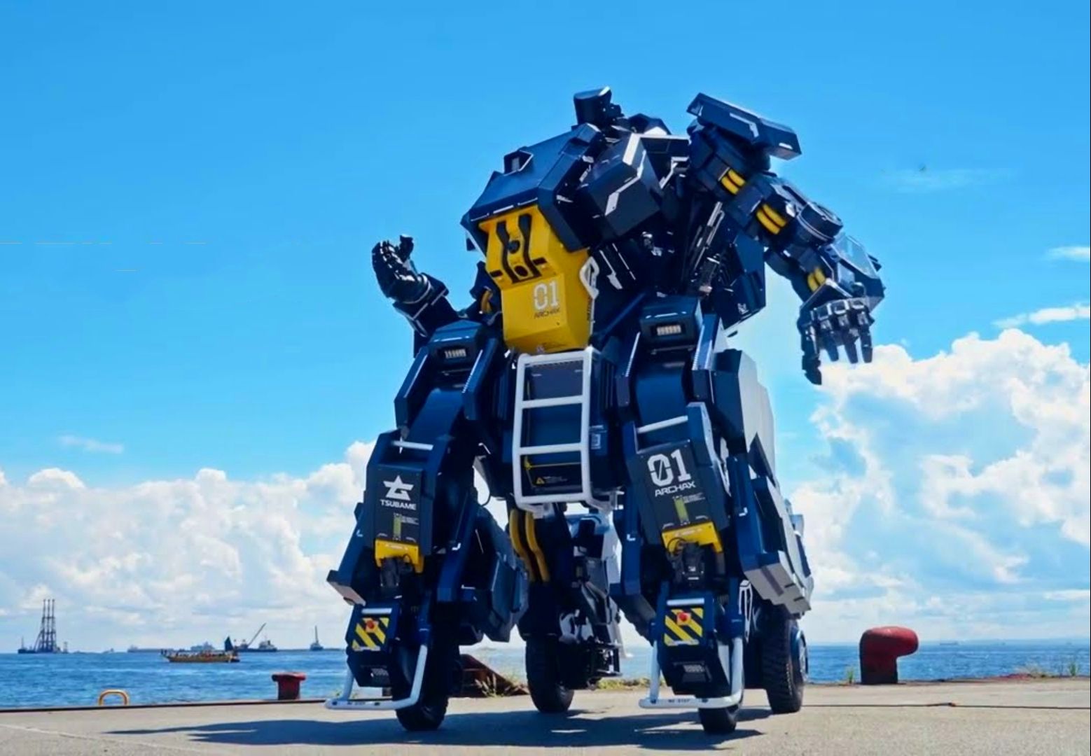 日本发明巨型载人机甲,内置驾驶舱,堪称现实版"高达战士"