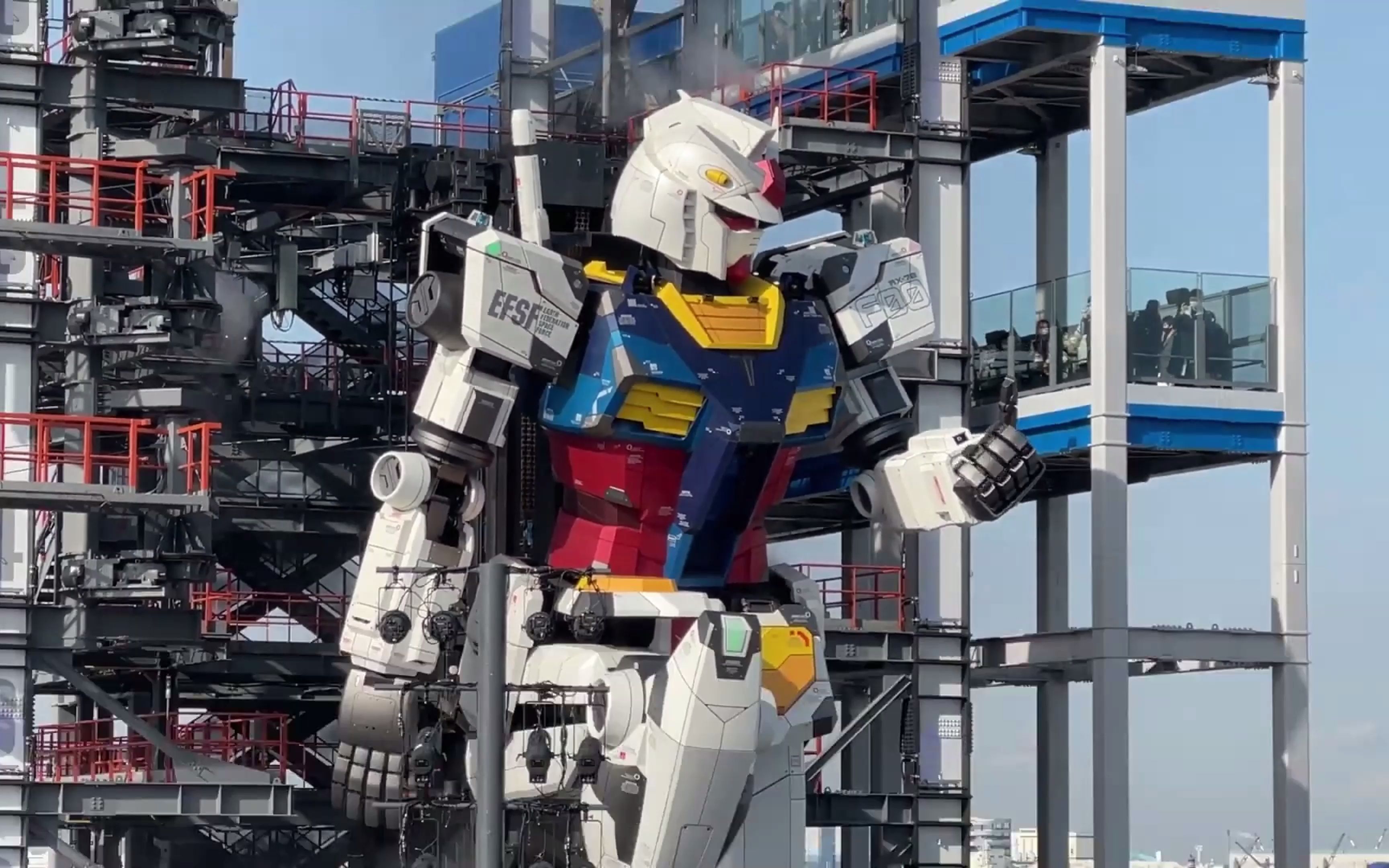 【记录】日本横滨高达工厂