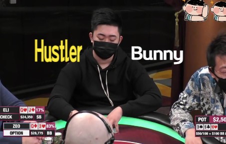 Bunny 来 Hustler 超高额扑克 德州扑克现金桌哔哩哔哩bilibili