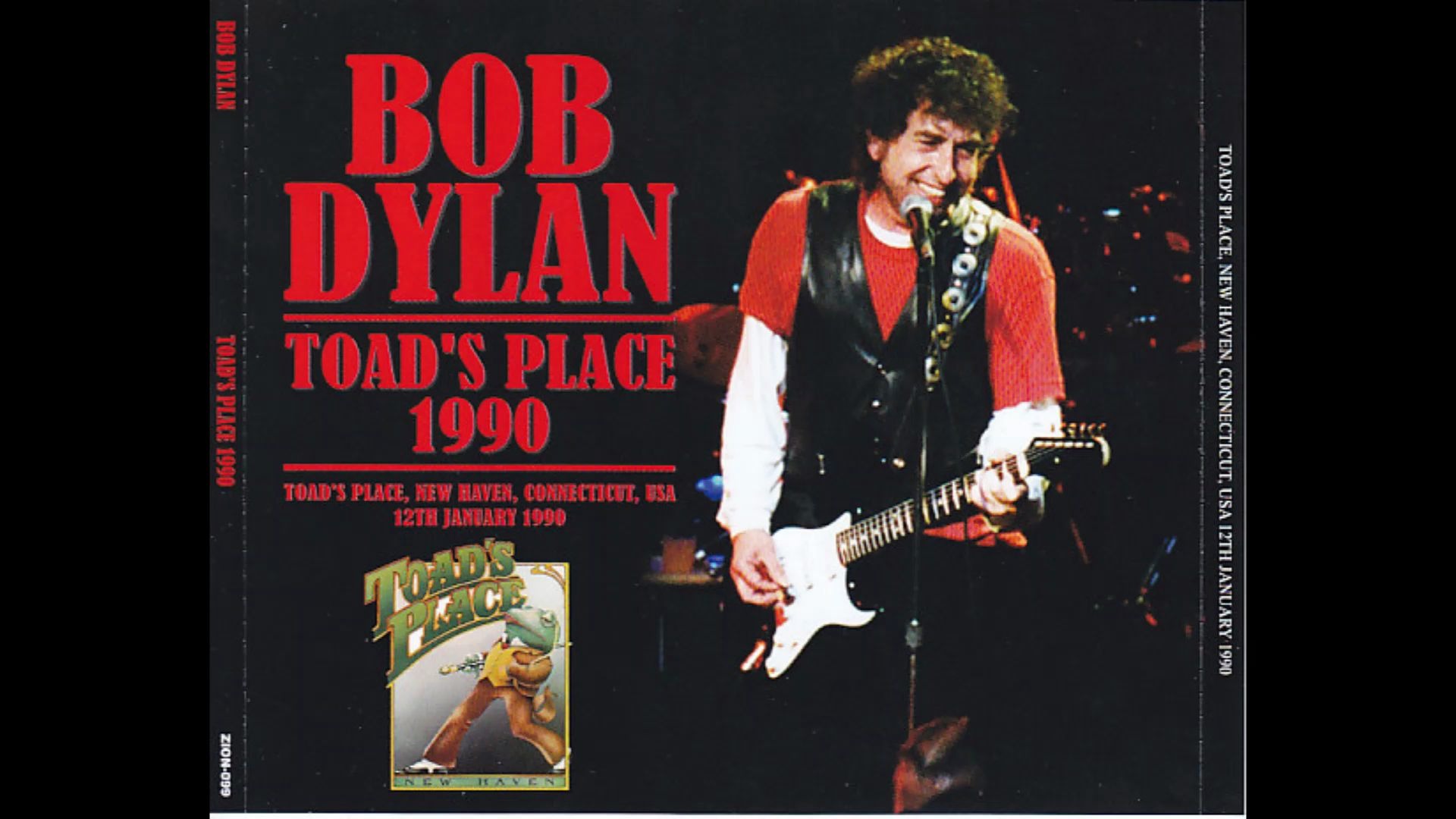 [图]Bob Dylan - Where Did You Sleep Last Night (Live at Toad's Place, 1990)