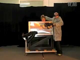 电锯切割美女魔术