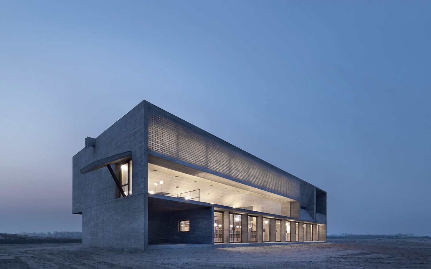 董功建筑作品: 社区——海边图书馆