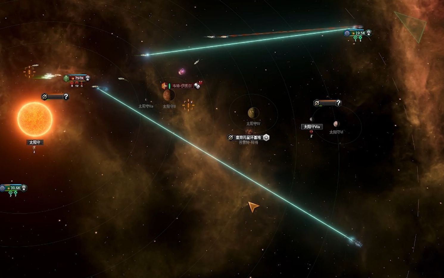 [stellaris] 舰队被团灭了,但剩下3艘泰坦反复遛800k破界者