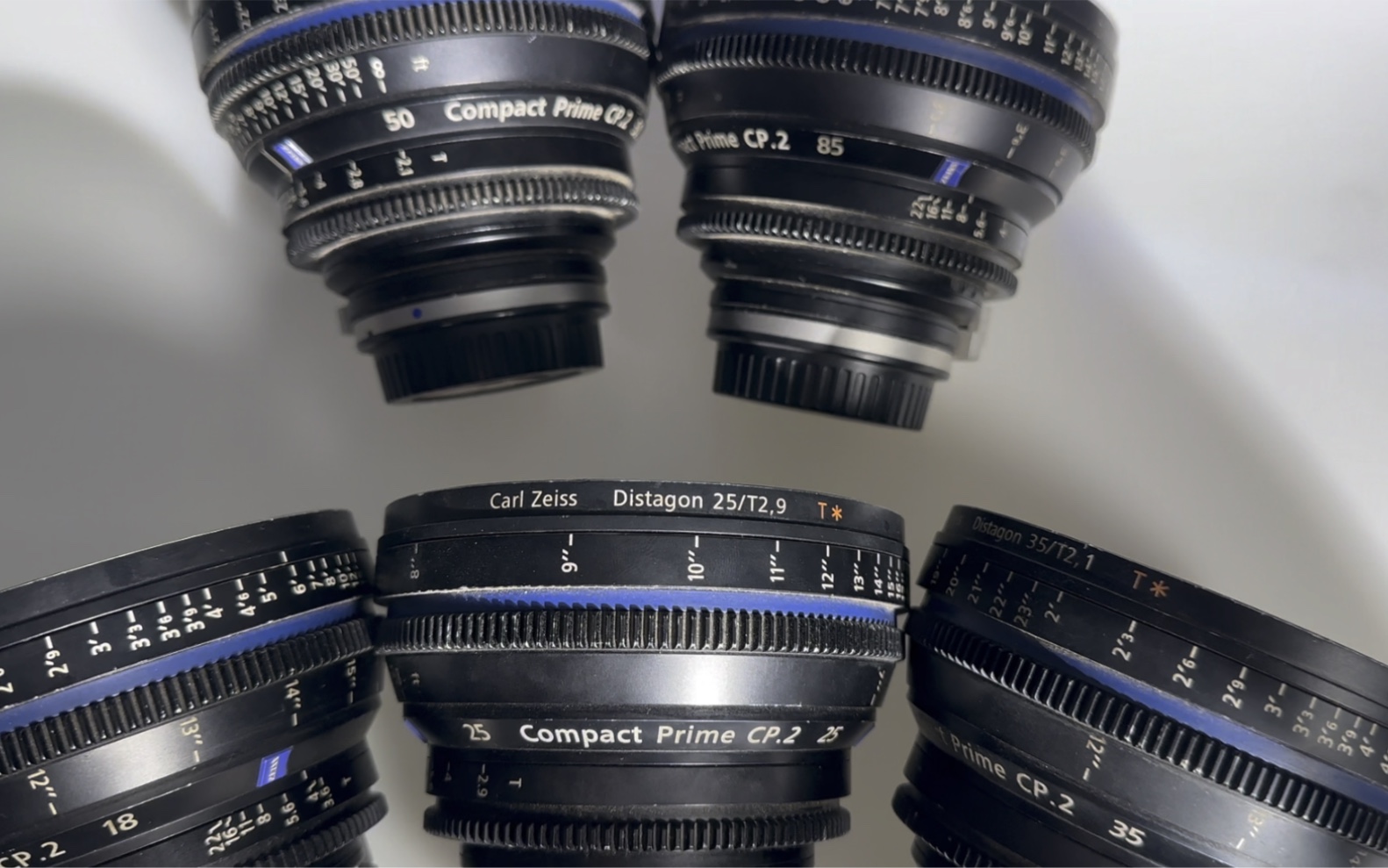 租赁蔡司cp电影镜头18/25/35/50/80mm