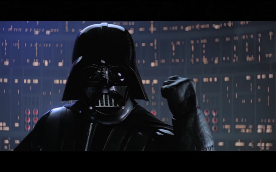 [图]星球大战2:帝国反击战，1980，父子对决，Darth Vader说出名句“I AM YOUR FATHER！”