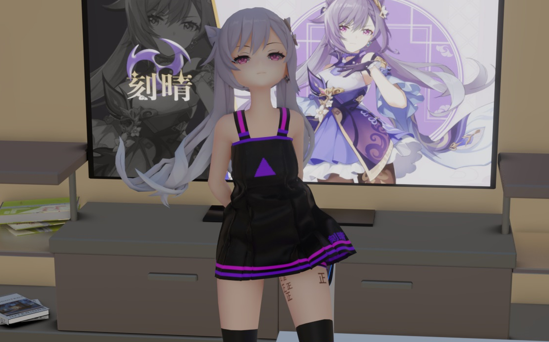 刻晴不要在我腿上写这么多正字啊