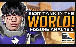 为什么说Fissure是世界最强坦克 Overwatch BEST Tank in the WORLD! 守望先锋 莱因哈特 温斯顿 洛杉矶角斗士 xqc哔哩哔哩bilibili