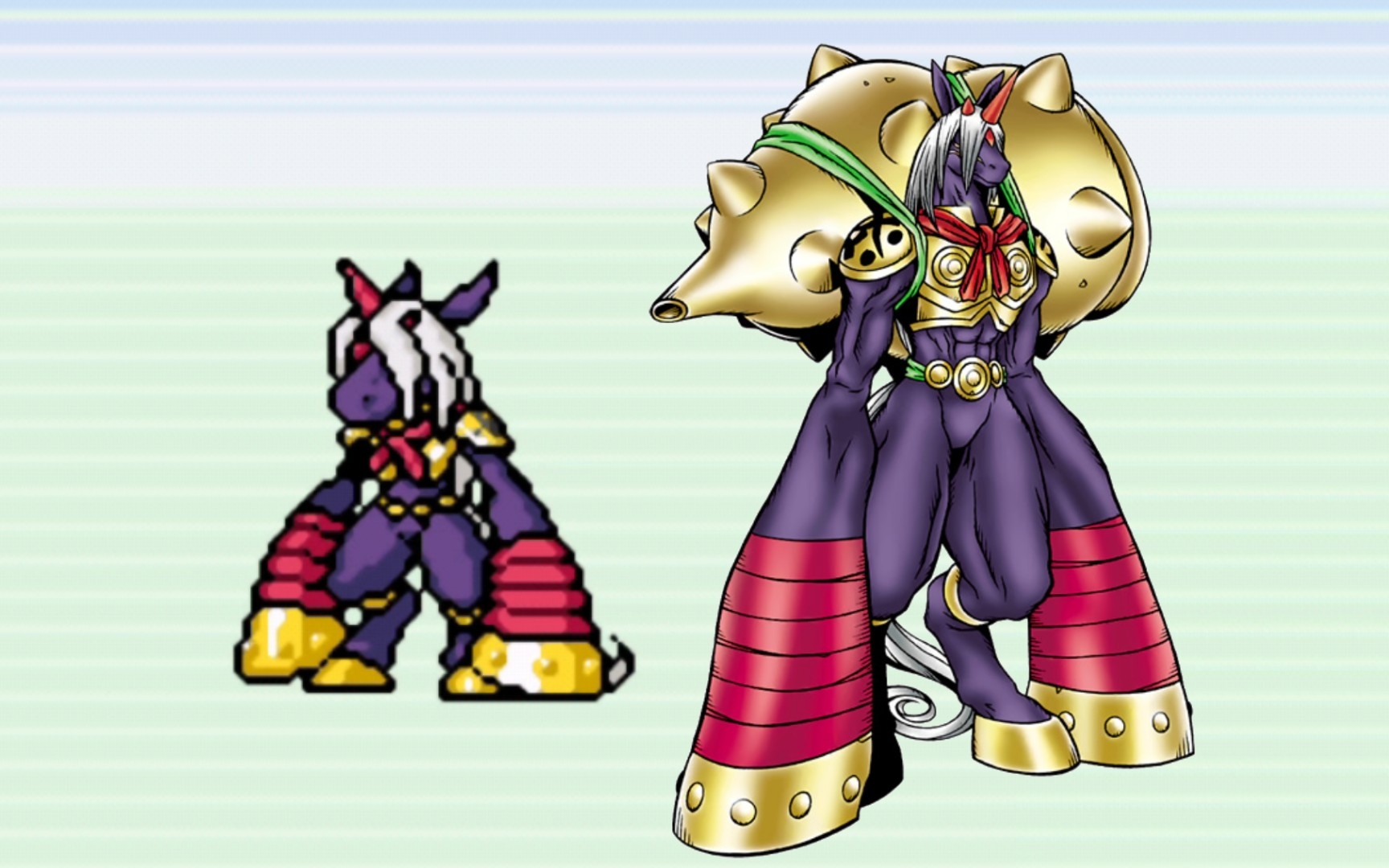 [口袋暴龙]战马兽全系列进化重启(生肖马)四十一期