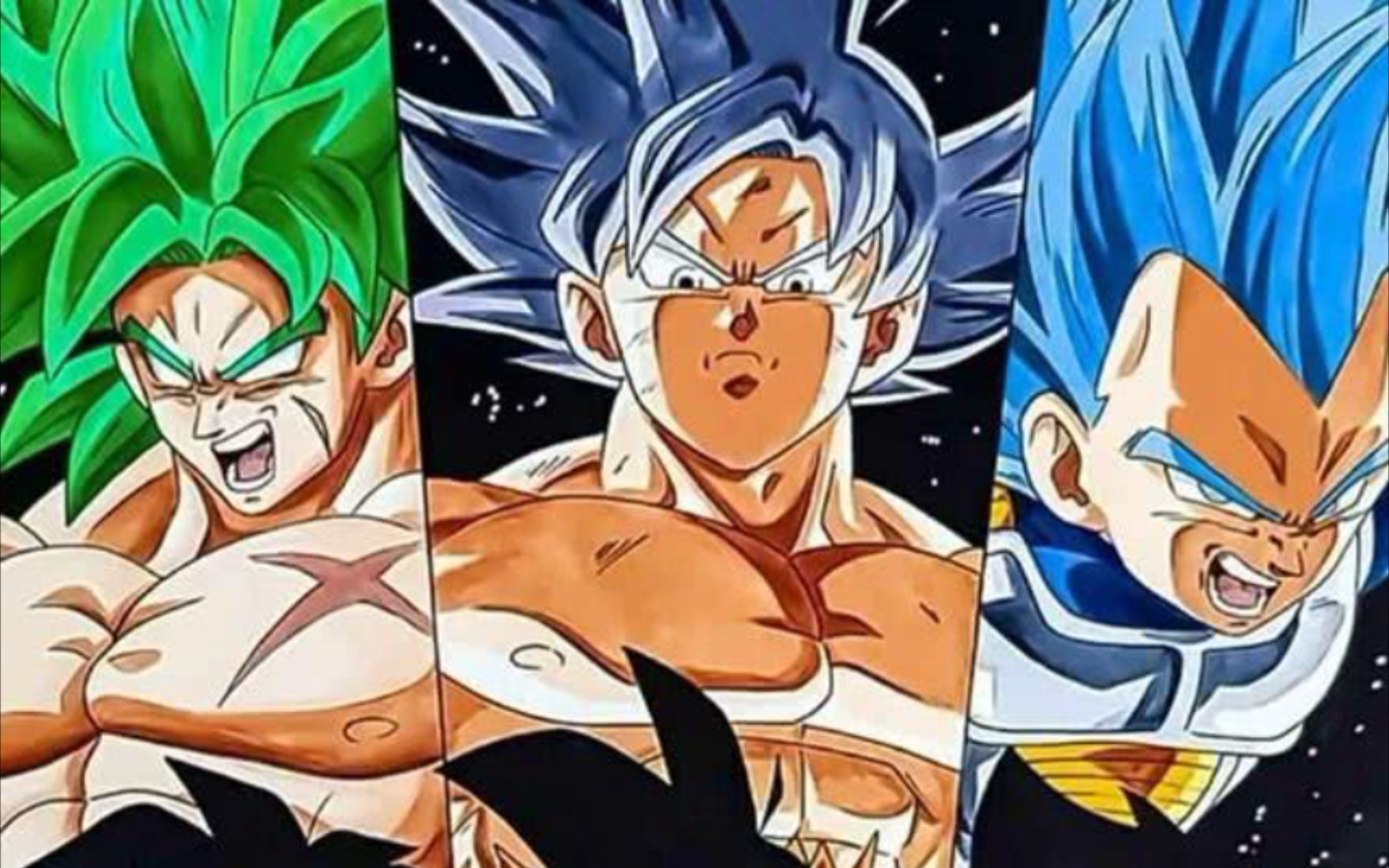 活动作品三大超级赛亚人你和你喜欢谁互粉互赞