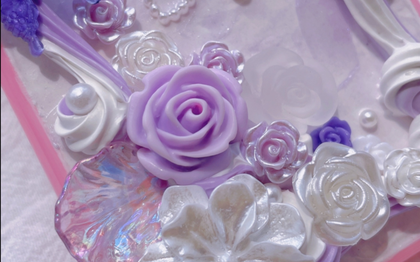 【原创】紫色系奶油胶手机壳_哔哩哔哩_bilibili