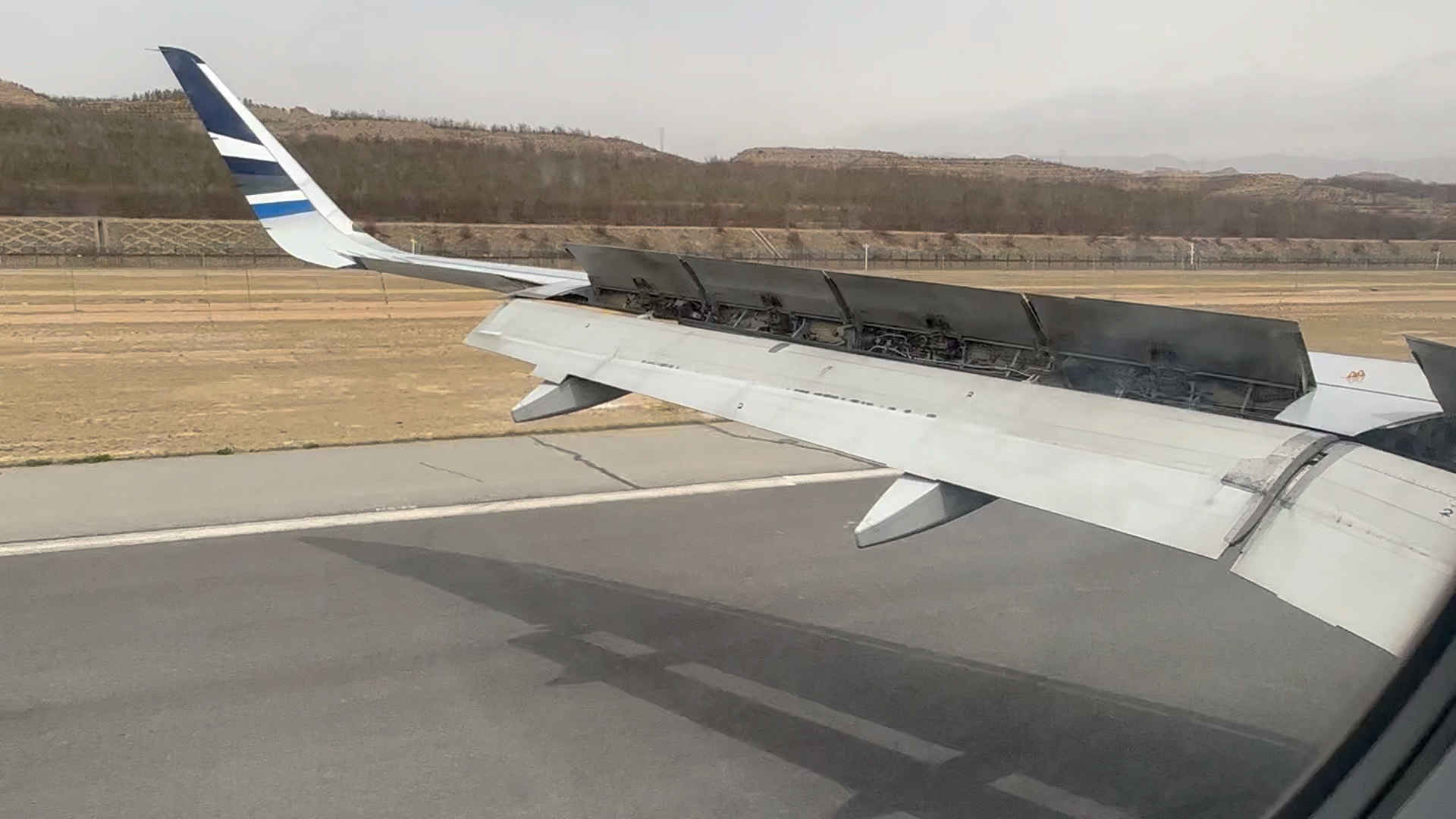 银川至西宁 西宁降落 青岛航空 a320
