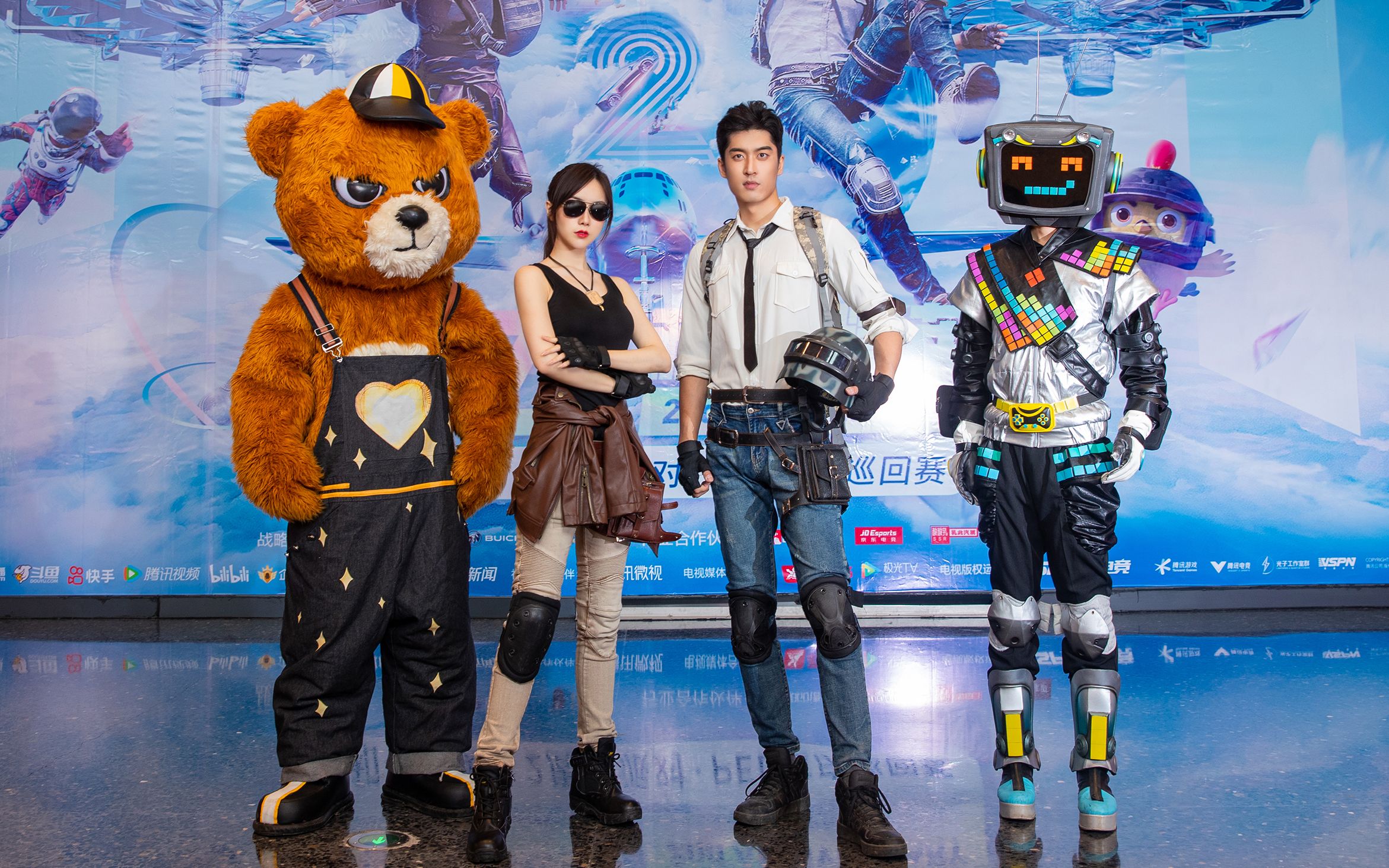 【粉猴文化】《和平精英》2周年派对 cosplay