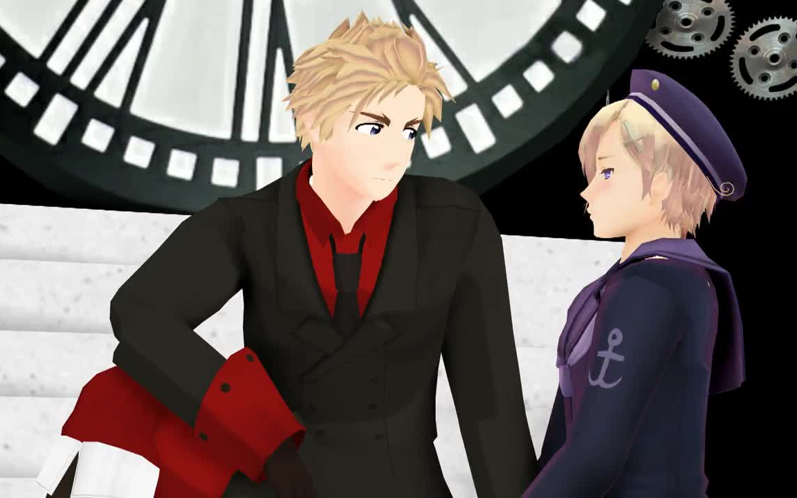 aphmmd北诸兄家暴组mmd合集