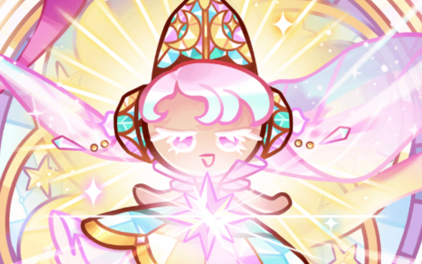 跑跑姜饼人月光魔法师饼干新皮肤日光灯