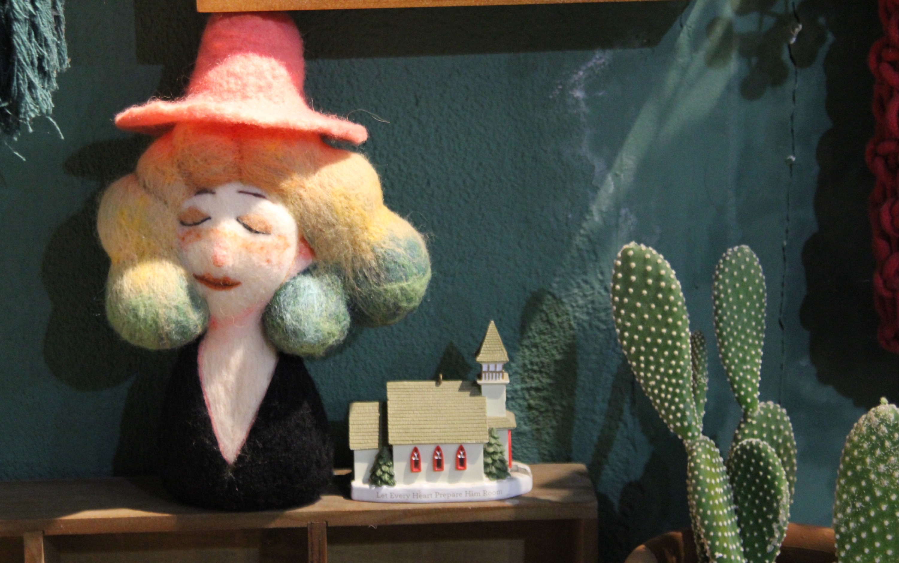 自制羊毛毡人物