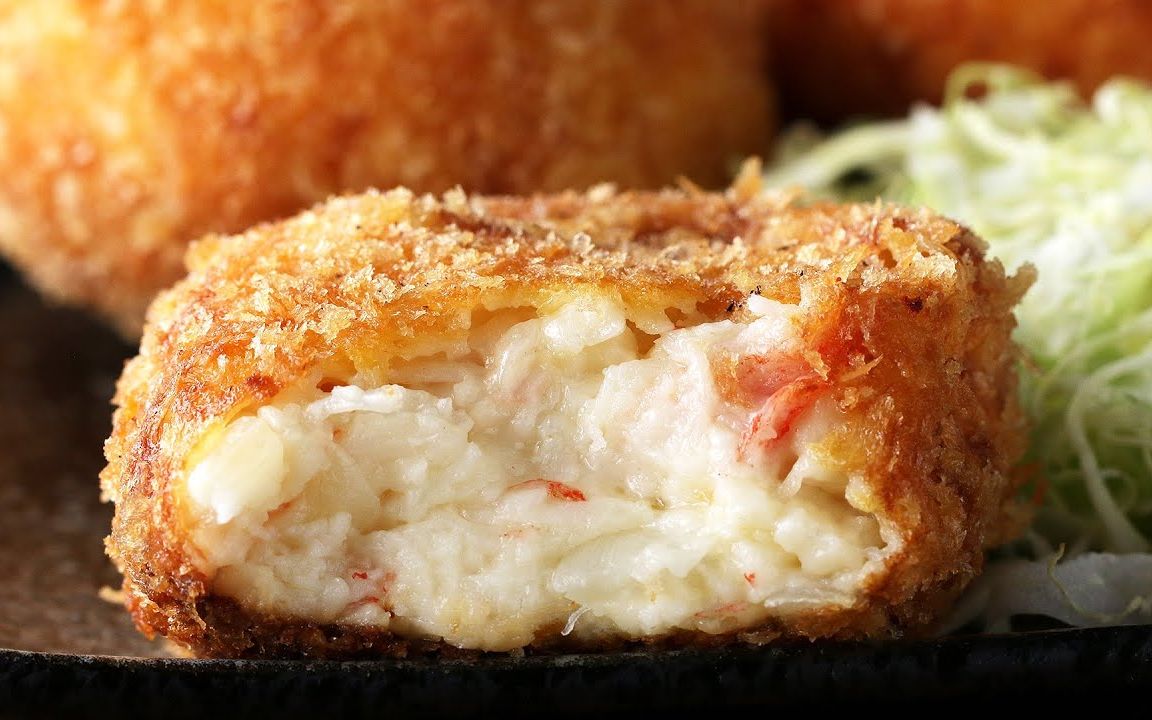 奶油蟹肉可乐饼 | tasty japan