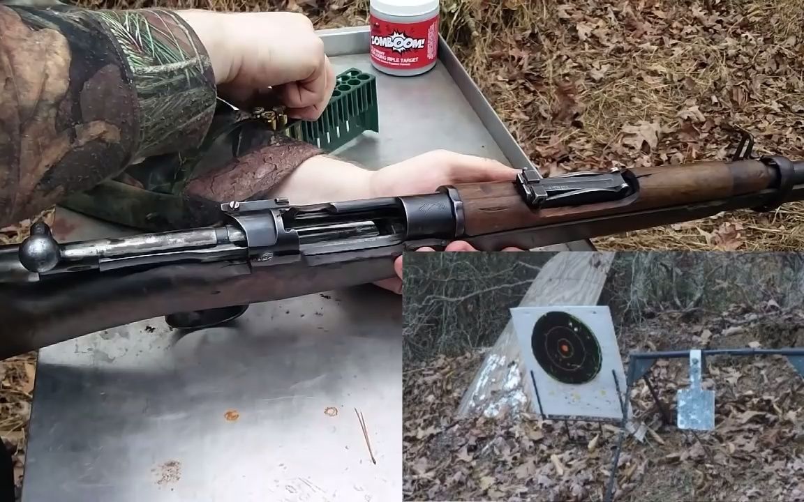 西班牙毛瑟m1916步枪实弹射击