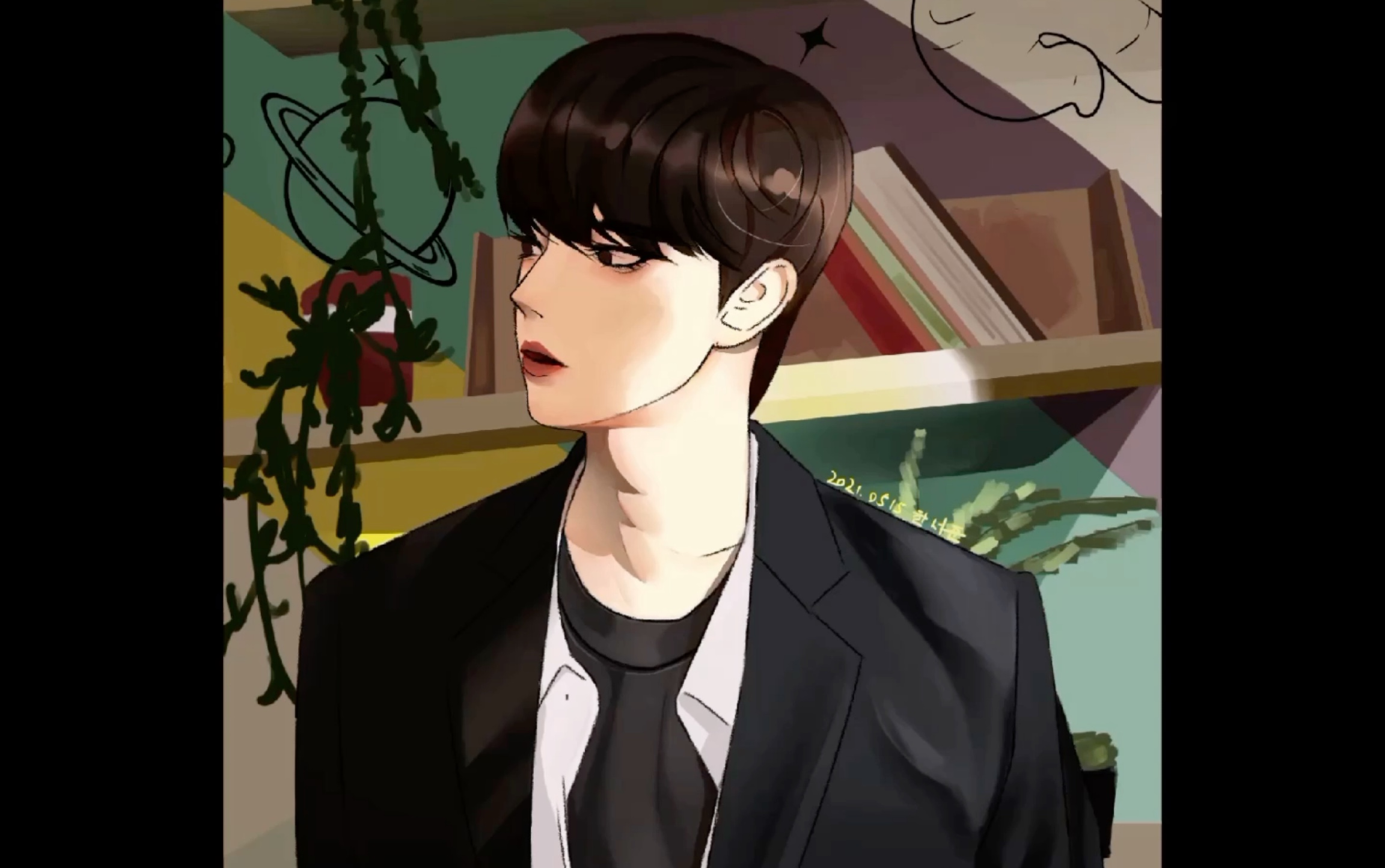 procreate是黄寅烨韩书俊