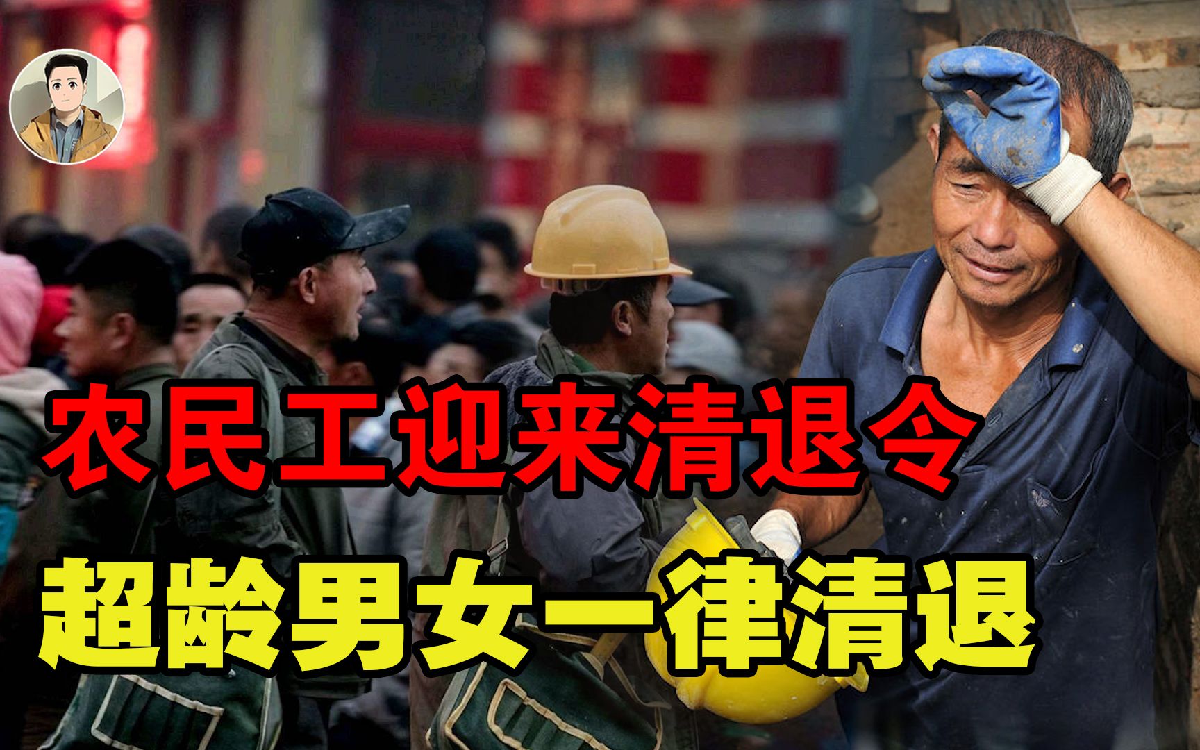 禁用60岁以上民工?“清退令”出台,超龄民工该何去何从?哔哩哔哩bilibili