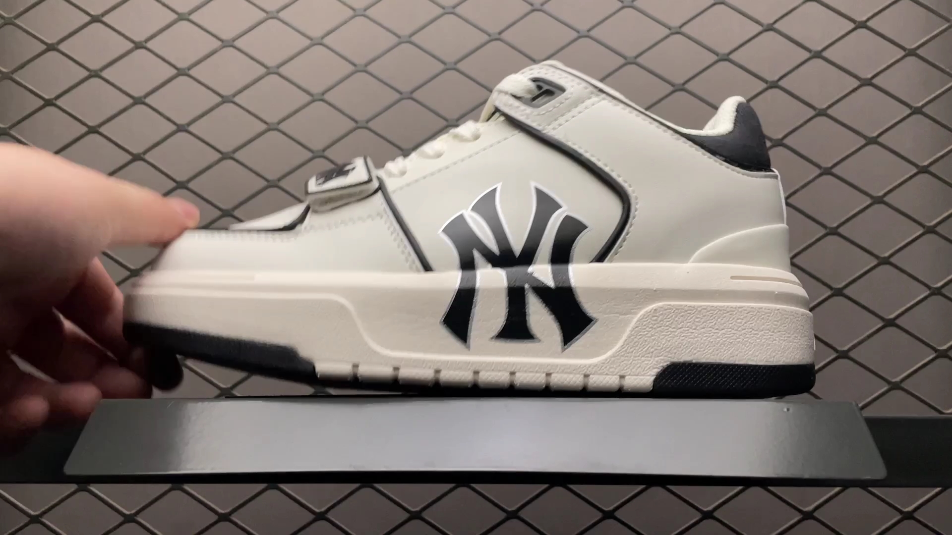 网红爆款mlb 美国职业棒球大联盟 chinky liner mid 魔术贴 中帮休闲