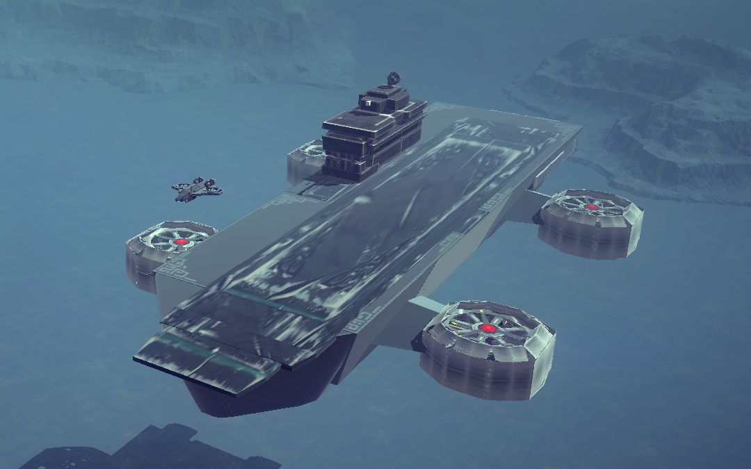 besiege天空航空母舰试验机